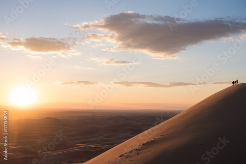 Photos gobi desert sunset