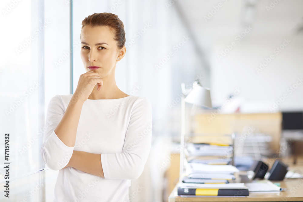 Woman in the office Woman in the office