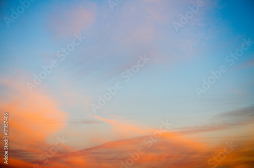 Winter dawn sky seen from Anniston, Alabama, USA © ChuckS