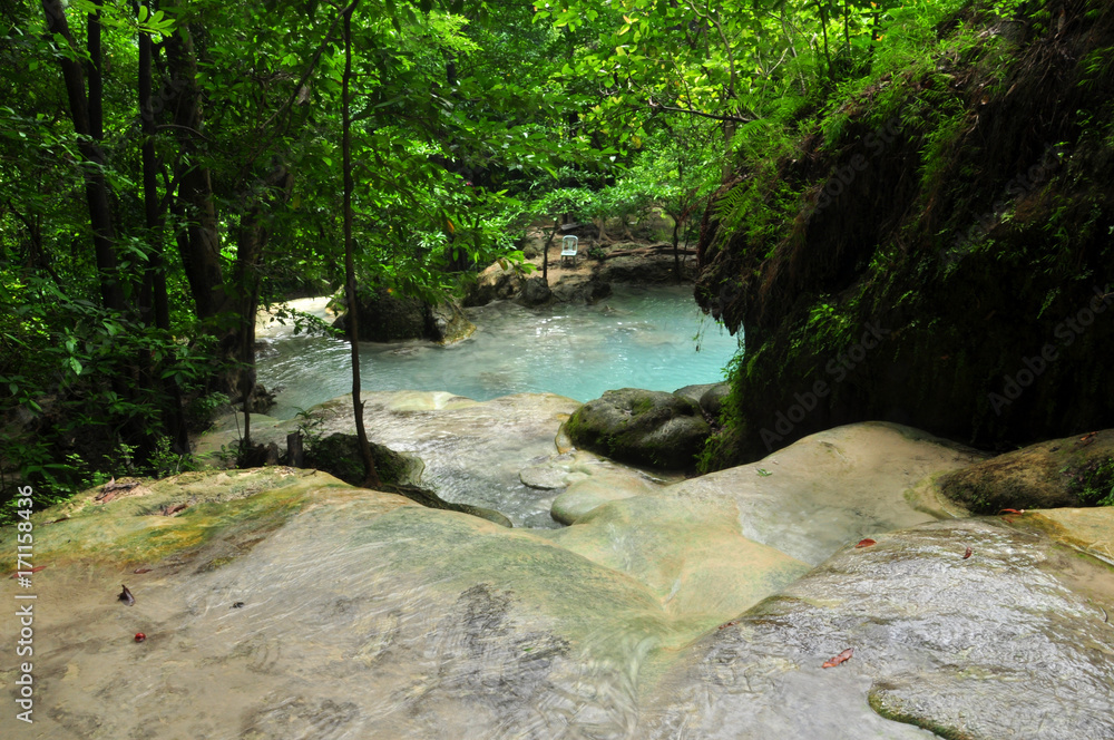 Erawan waterfall - Kanchanaburi, Thailand Erawan waterfall - Kanchanaburi, Thailand