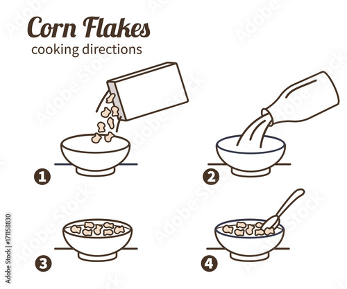corn flakes instruction