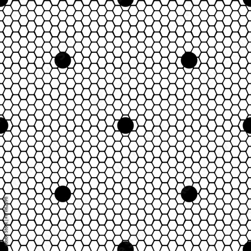 vector seamless pattern lace black and white