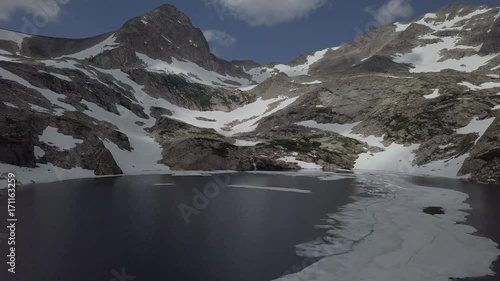 Wallpaper Mural Blue Lake Mt Toll at Sunset Beautiful Colorado Landscape Torontodigital.ca