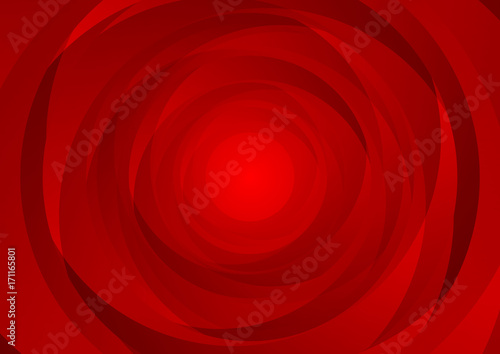 Abstract red swirl circles tech corporate background