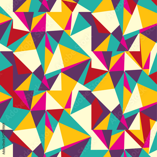 vector, background triangles