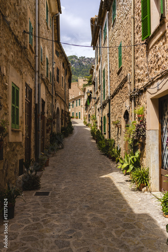 images from the city of Valldemossa in Palma de Mallorca. Spain (28-08-2017)
