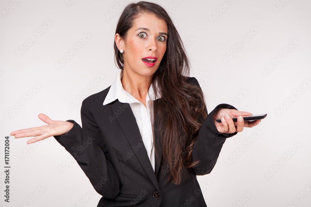young woman surprise expression I young woman surprise expression I