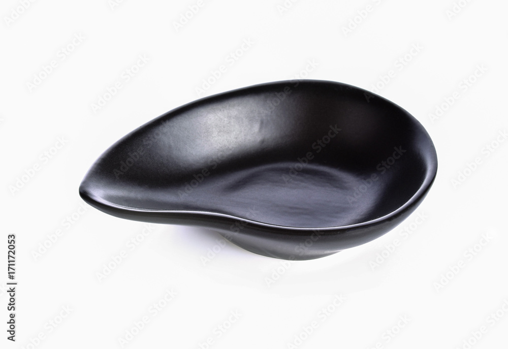 A cup of sauce on a white background A cup of sauce on a white background