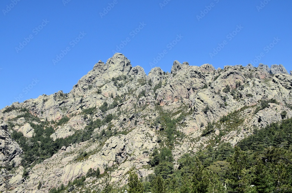 Fototapeta premium Corse du Sud, les aiguilles de Bavella