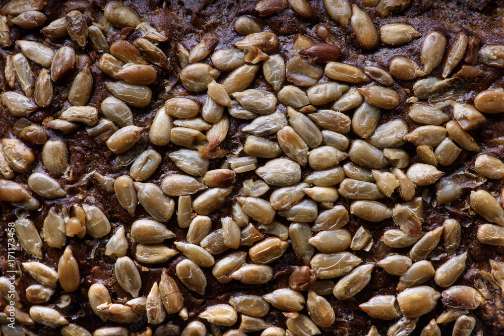 Artisan sourdough rye bread texture, bakery background. Artisan sourdough rye bread texture, bakery background.