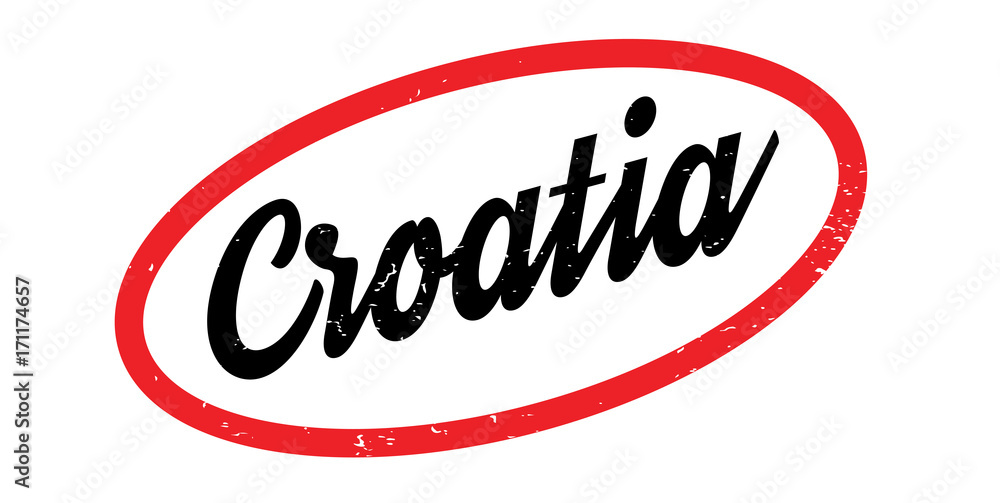 Croatia rubber stamp. Grunge design with dust scratches. Effects can be easily removed for a clean, crisp look. Color is easily changed. Croatia rubber stamp. Grunge design with dust scratches. Effects can be easily removed for a clean, crisp look. Color is easily changed.