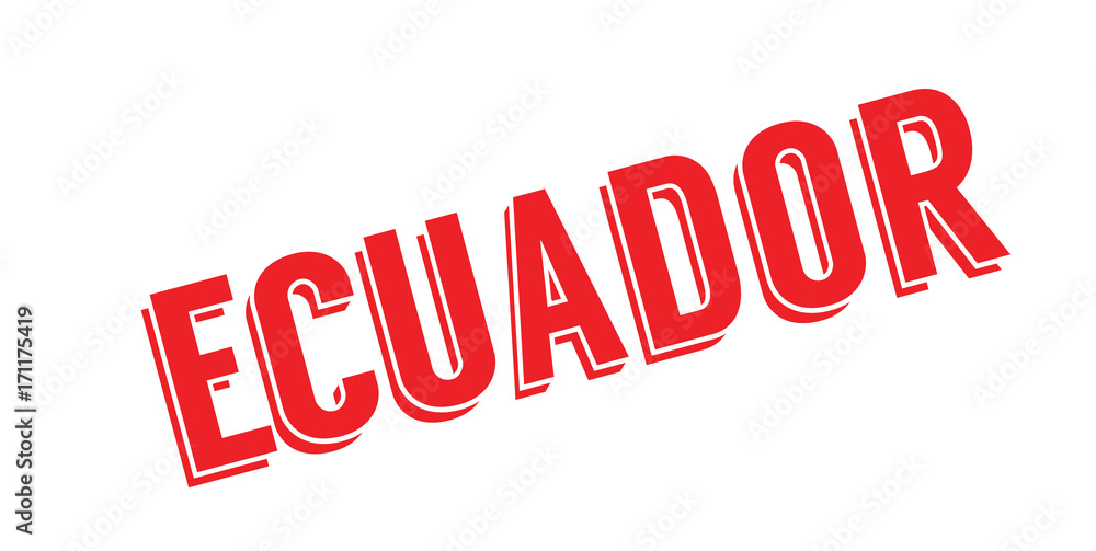 Ecuador rubber stamp. Grunge design with dust scratches. Effects can be easily removed for a clean, crisp look. Color is easily changed. Ecuador rubber stamp. Grunge design with dust scratches. Effects can be easily removed for a clean, crisp look. Color is easily changed.