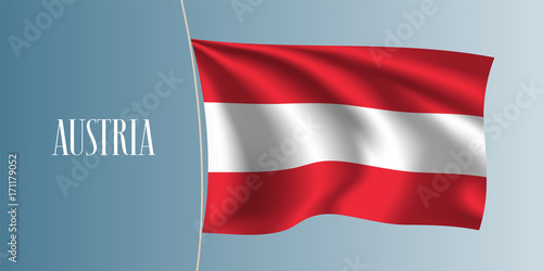 Austria waving flag vector illustration Free Download Austria waving flag vector illustration - GFXLoad