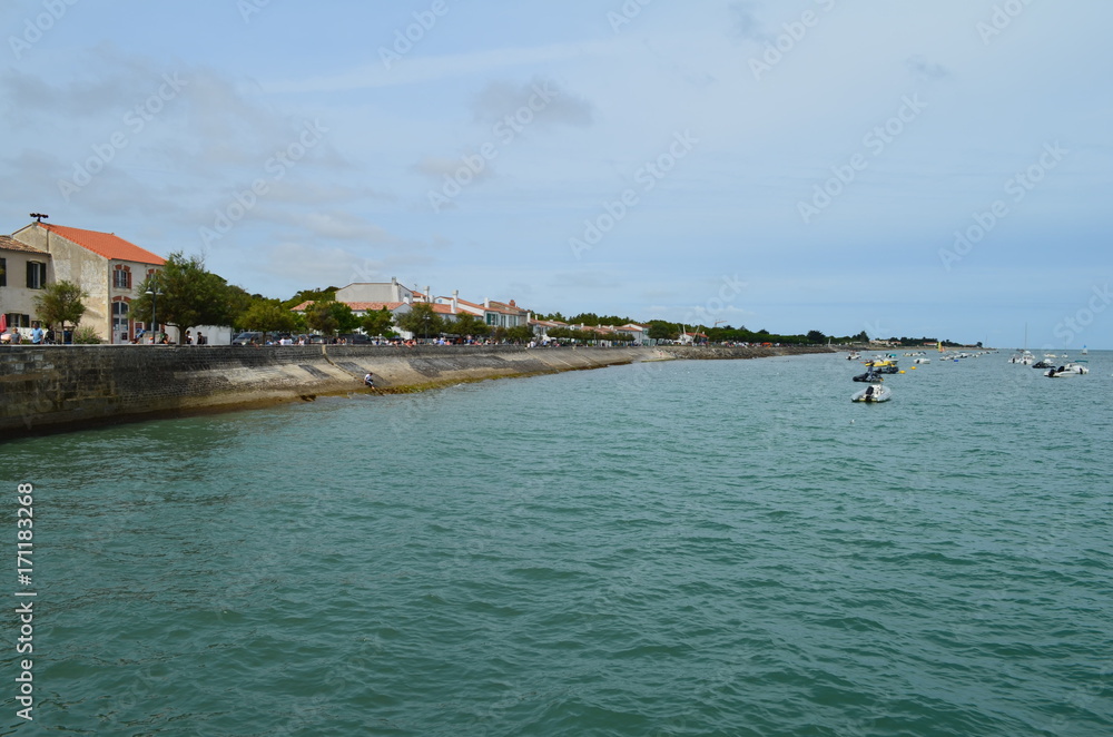 Fototapeta premium La Flotte (île de ré - Charente-Maritime)