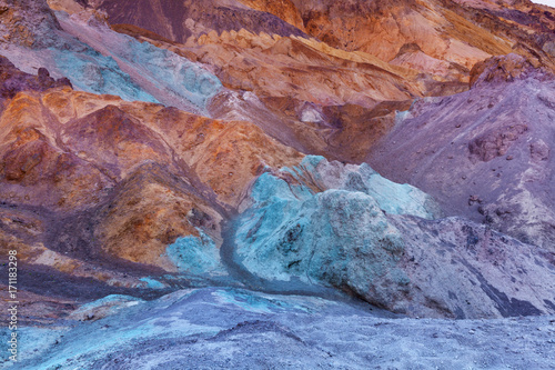Death Valley, Artists Palette, Farbenspiel, prächtige Farben, Kalifornien