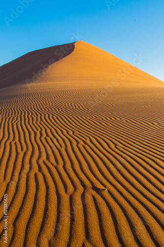 Fototapeta Naklejka Na Ścianę i Meble -  Sand ripples at Sossusvlei Namibia