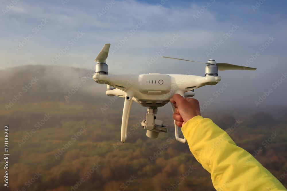 drone ready for flying drone ready for flying
