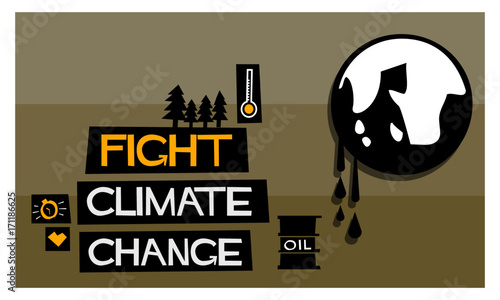 Fight Climate Change Poster