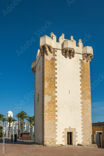 Turm in Conil de la frontera in Andalusien photo