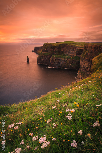 Cliffs of Moher at dusk - Clare, Ireland
