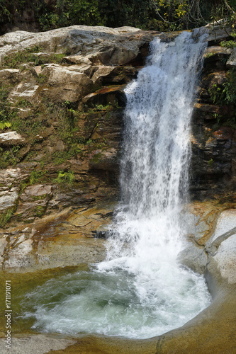 cascada la Tina de piedra