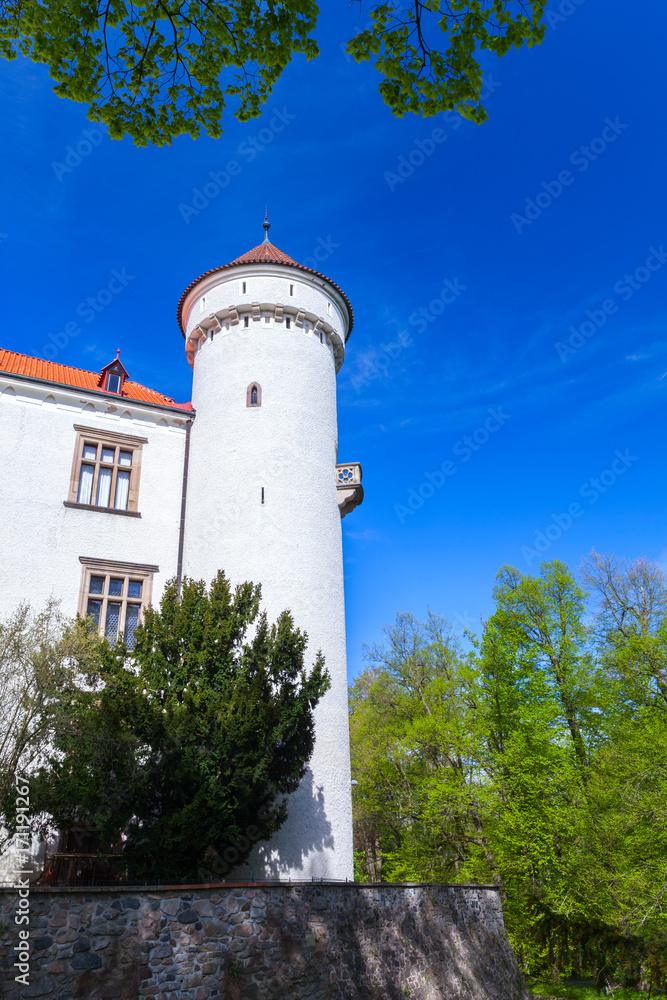 Konopiste white castle, Czech Republic