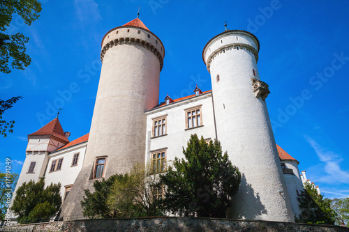 Konopiste, old castle in Czech Republic
