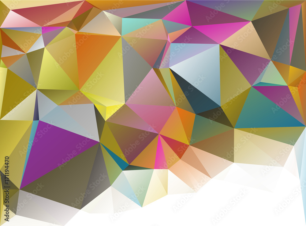 Obraz premium Retro Geometrical Vector Pattern