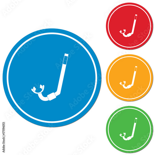 Diving Snorkel Icon