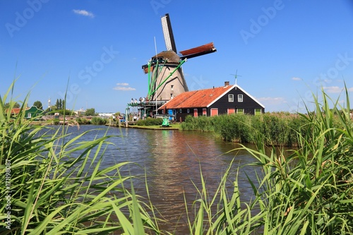 Netherlands windmill - Zaanse Schans area