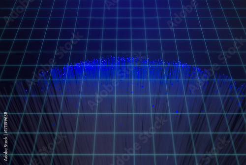 grid system with network fiber optic