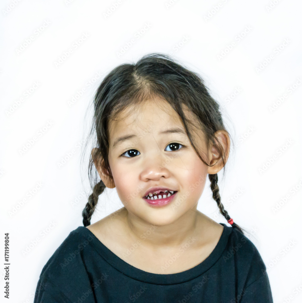 Asian little girl Asian little girl