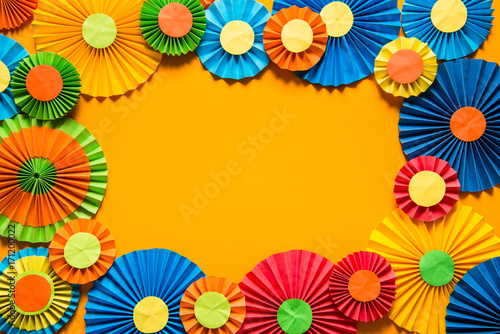 Fototapeta Naklejka Na Ścianę i Meble -  Colorful flowers on background