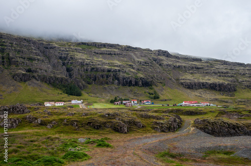 Skalafell mountain in east Iceland