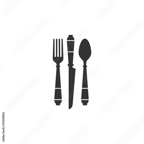 spoon fork knife vector illustration