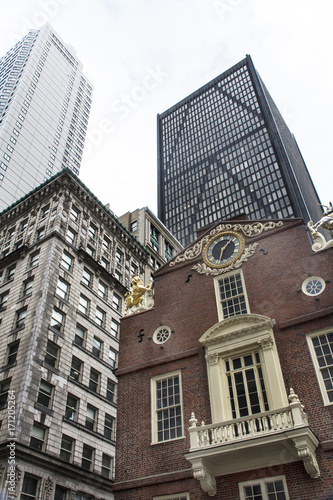  "Old State House" von Boston in den USA.