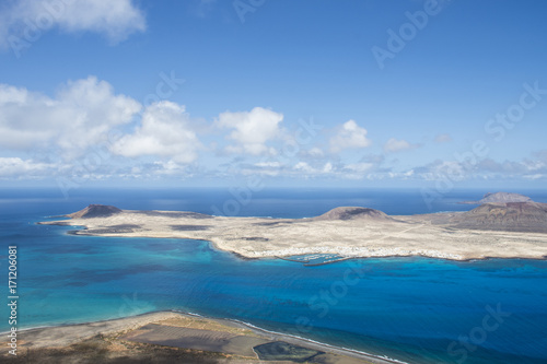Fototapeta Naklejka Na Ścianę i Meble -  Volcanic Island La Graciosa / Lanzarote / Canary Islands
