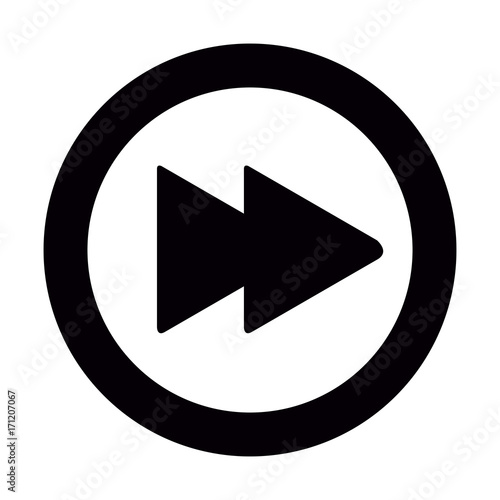Isolated forward button