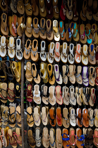 Shoe Market in Mumbai India