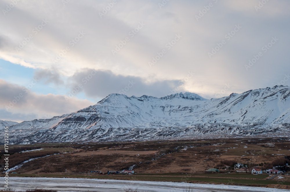 Mountain Kerling in Eyjafjordur Iceland
