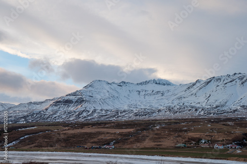 Mountain Kerling in Eyjafjordur Iceland © Gestur