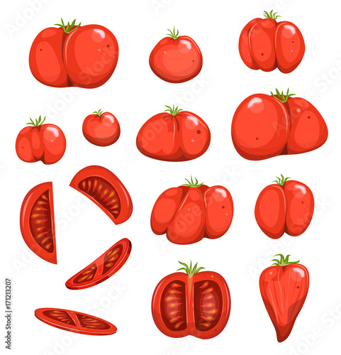 Red Tomatoes Set