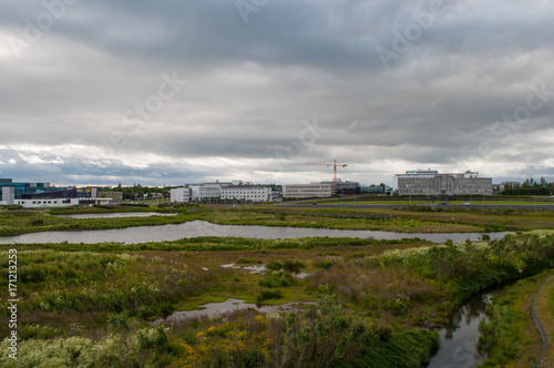 wet area in Reykjavik in Iceland