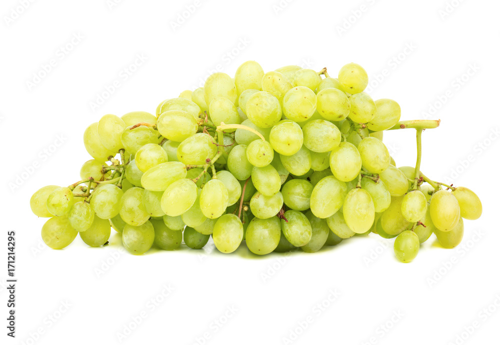 Branch green grapes
