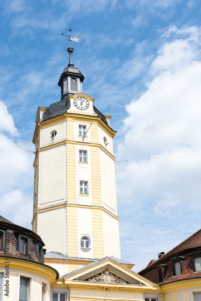 The Herrieder Tor city gate in Ansbach
