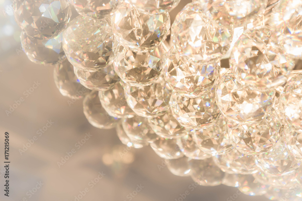 The glass ball Sparkling accessories of lamp The glass ball Sparkling accessories of lamp