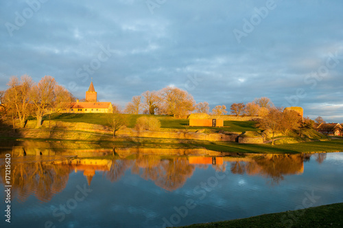 Vordingborg castle ruins in Denmark