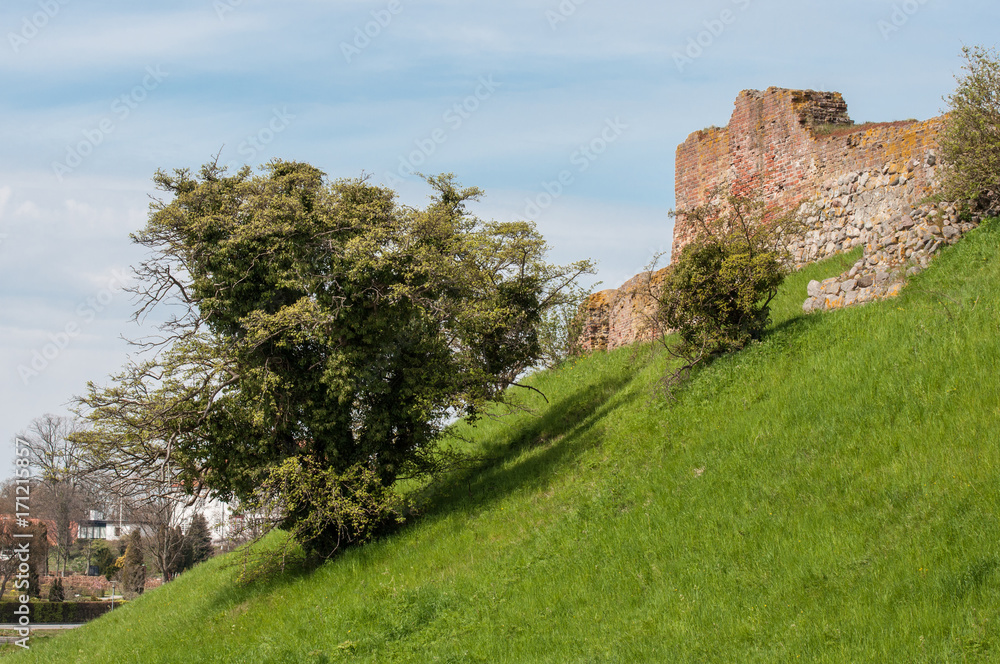 Vordingborg castle  ruins