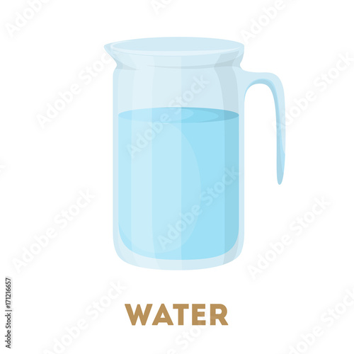 Isolated water jug.