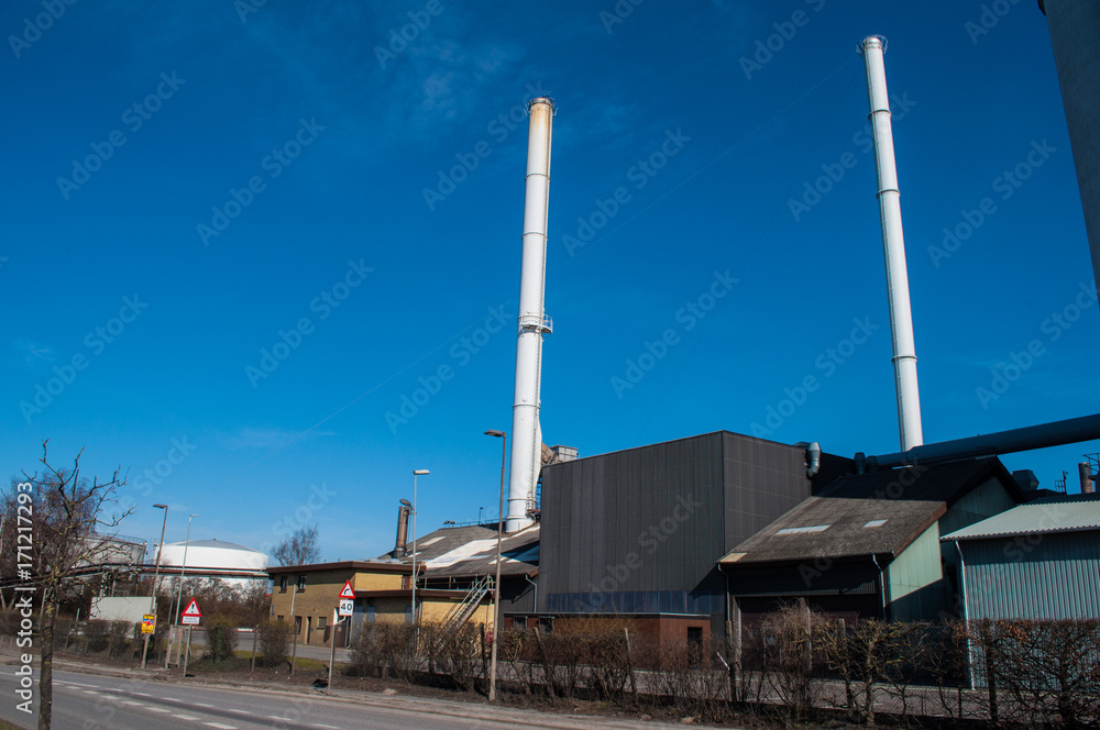 factory in Nykoebing F in Denmark factory in Nykoebing F in Denmark